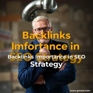 Artistic representation for Backlinks Importance in SEO Strategy