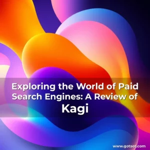 Read more about the article Exploring the World of Paid Search Engines: A Review of Kagi
