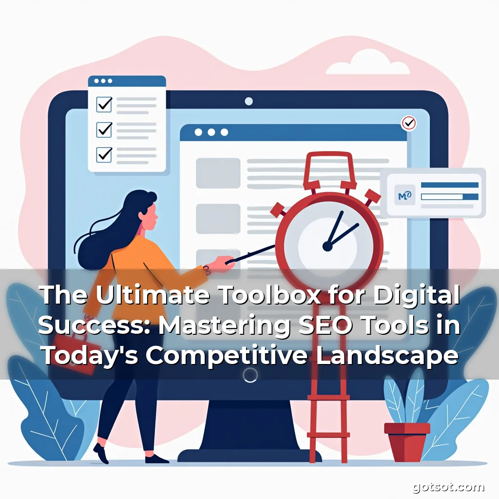 Read more about the article The Ultimate Toolbox for Digital Success: Mastering SEO Tools in Today’s Competitive Landscape